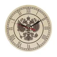 часы банные двуглавый орел, 25 см, добропаровъ