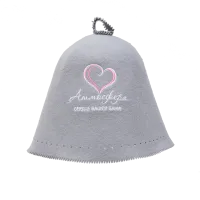 шапка для бани "атмосфера сердце вашей бани!" прометалл