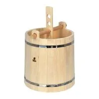 кадка для воды 30л с гнётом и замком, липа заказ