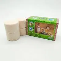 плитка соляная эвкалипт с эфирным маслом для бани и сауны, 350 г бацькина баня