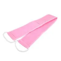 мочалка из целлюлозы, лента с хлопком (8х80см) банные штучки