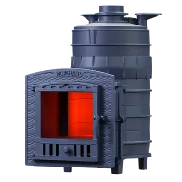 печь для бани gfs искандер ураган 25п2 pro зк чугунная