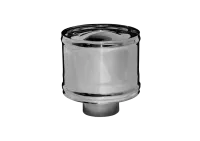 зонт феррум нержавеющий (430/0,5 мм) ф300 с ветрозащитой по воде