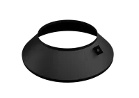 юбка феррум  (430/0,5 мм) нержавеющая, для крышной разделки, ф210 черный