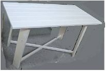 стол кантри 1070х675 см, осина, банный перец